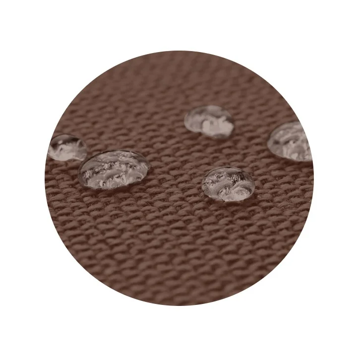 Poduszka ogrodowa 180x60x50 cm + 2 poduszki na ławkę huśtawkę wodoodporna brązowa