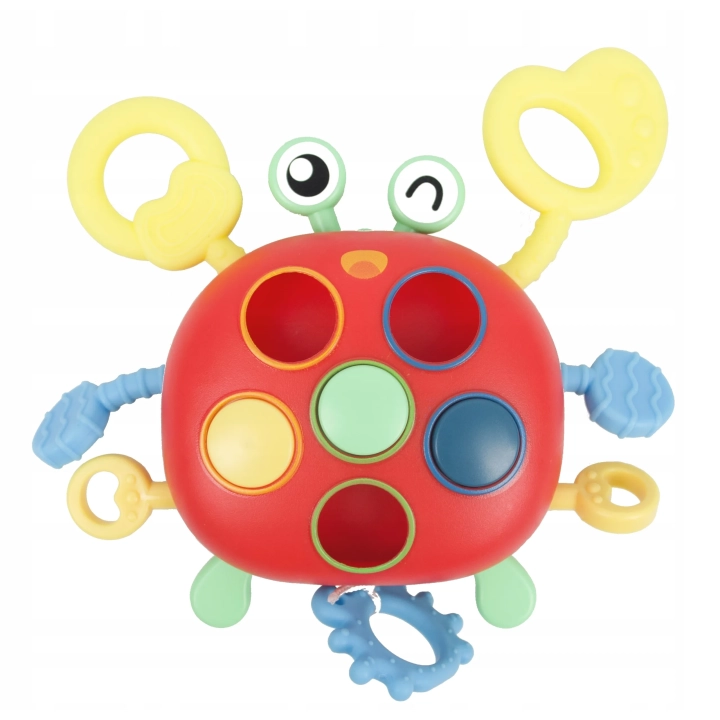 GRYZAK KRAB SENSORYCZNA ZABAWKA RUCHOME ELEMENTY