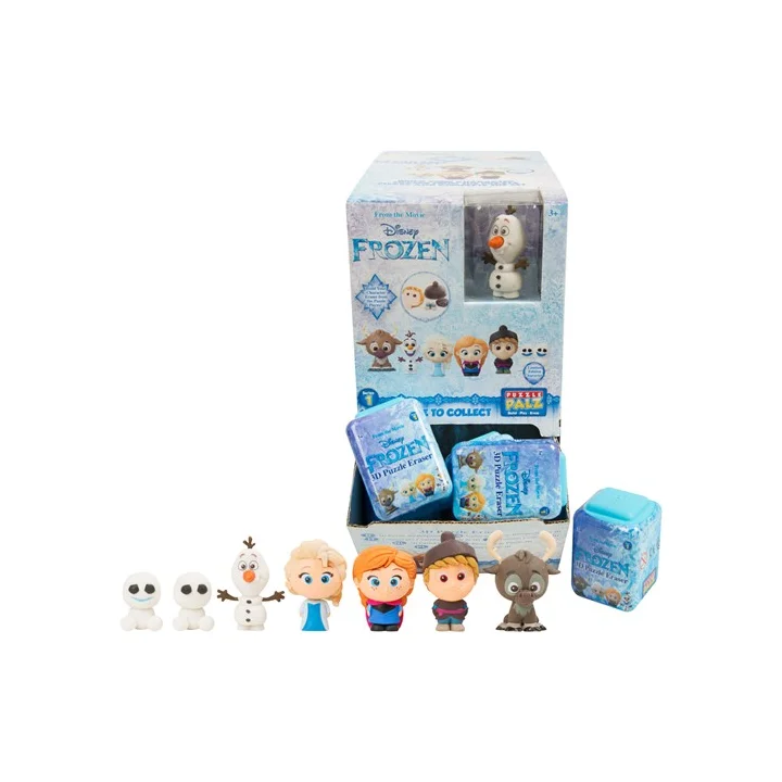 Frozen gumka figurka Puzzle 3D OLAF 5cm