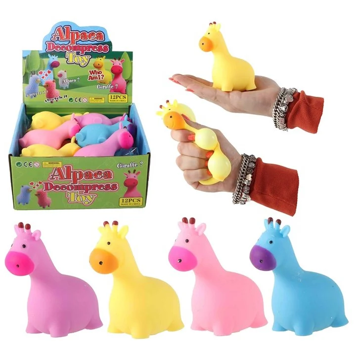 Giraffe Żyrafa wyciskana Squeeze me Gniotek 10,5cm