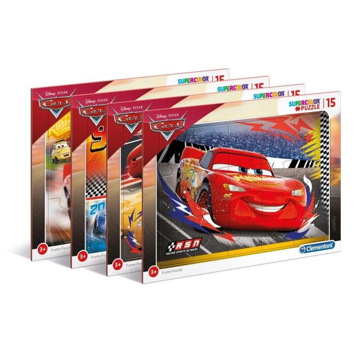 PUZZLE Clementoni Cars Racer Edge 15 el. E