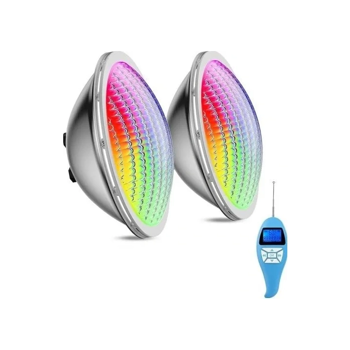 POWYSTAWOWY LyLmLe Oświetlenie basenowe LED PAR56 ze stali nierdzewnej 30 W