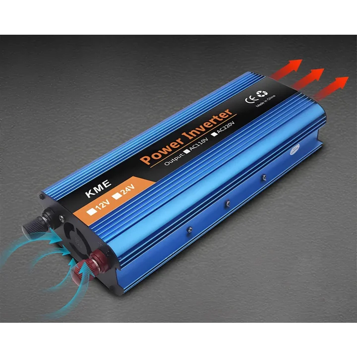 Przetwornica samochodowa o mocy 2600W (12V-220V) konwerter napięcia
