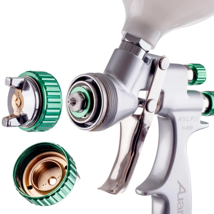 Pistolet Lakierniczy HVLP II Dysza 1,4mm do Malowania AUARITA 600ml 2 bar