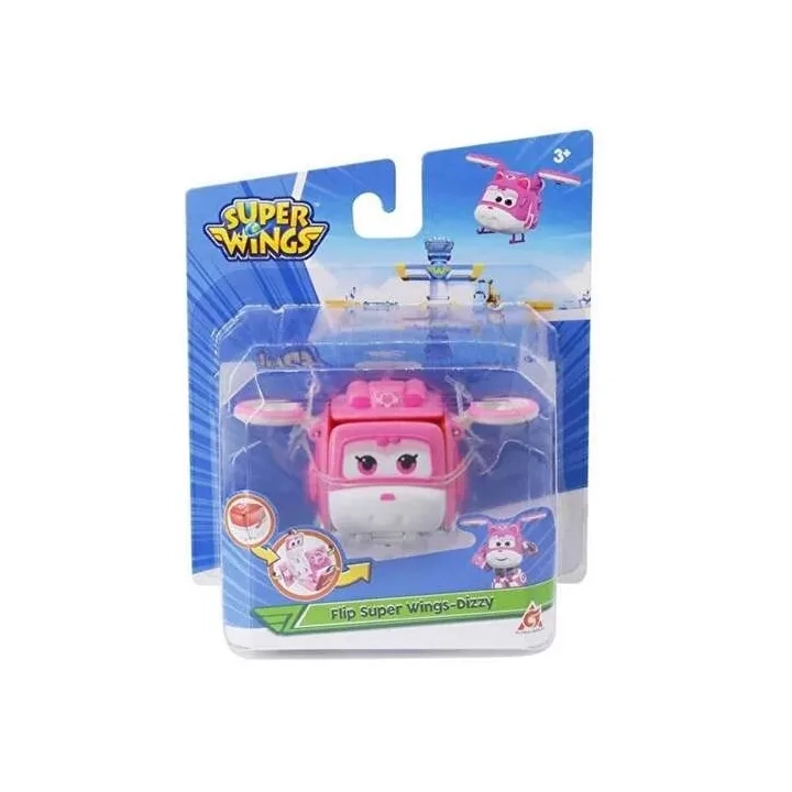 Super Wings robot transform Dizzy samolot 10cm