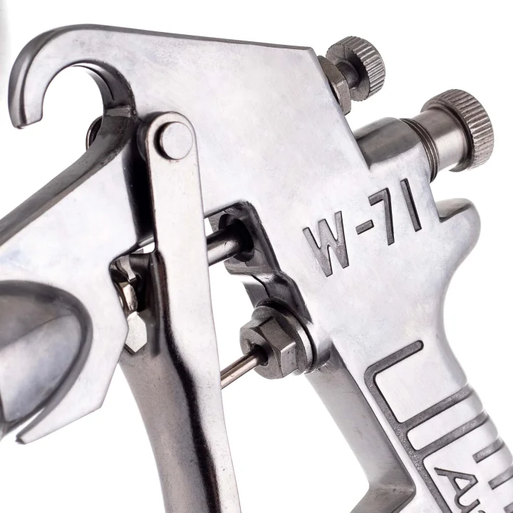 Metalowy Pistolet lakierniczy W-71G AUARITA 1,3mm boczny uchylny zbiornik