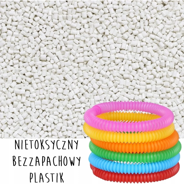RURKI SENSORYCZNE 20 SZTUK KREATYWNY ZESTAW TUB POP UP RURY RUREK