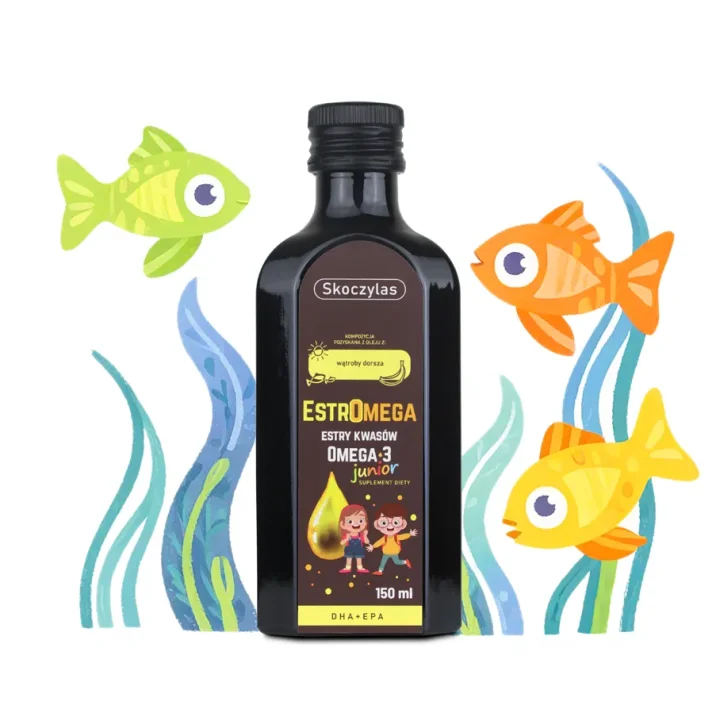 ESTROMEGA rybie kwasy omega 3 junior 150 ml