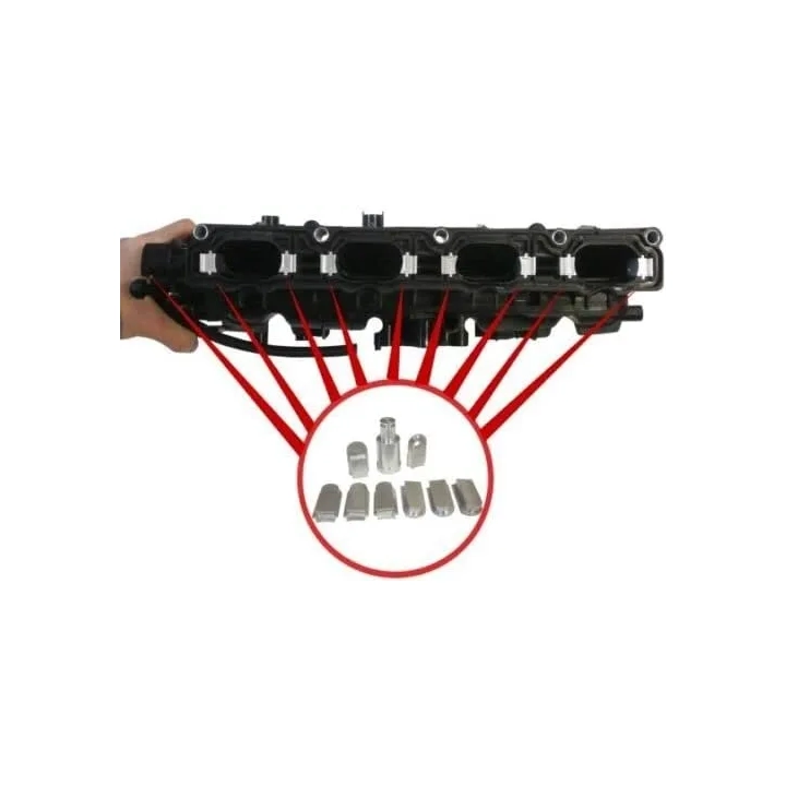 Zestaw naprawczy kolektora dolotowego TBVPARTS 1.8/2.0 TSI POWYSTAWOWY