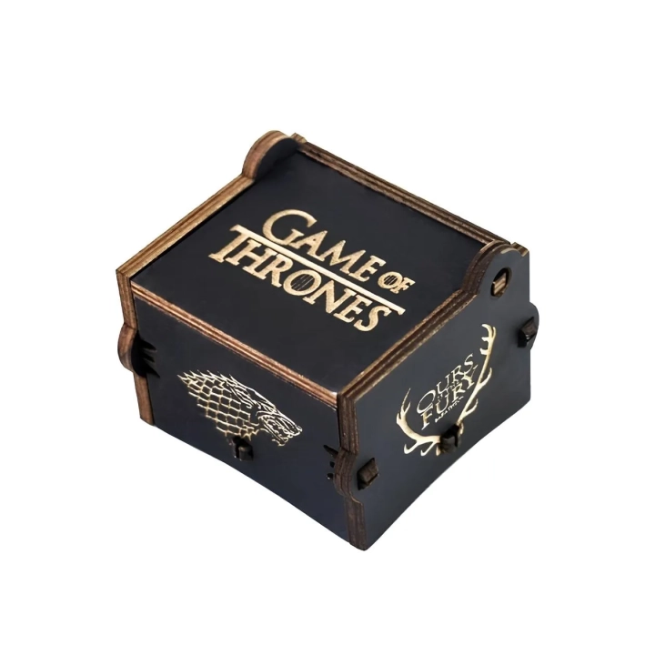 Pozytywka Gra o Tron ręczna skrzynka muzyczna z motywem Game of Thrones dla fanów serialu