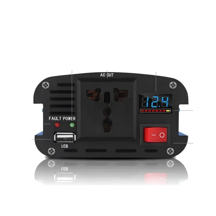 Przetwornica samochodowa o mocy 2600W (12V-220V) konwerter napięcia