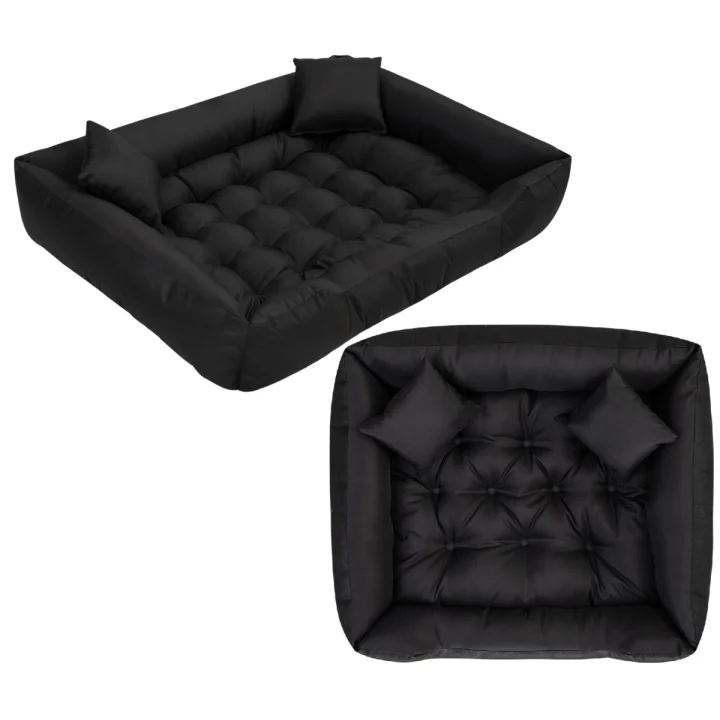 Legowisko dla psa kojec ECCO 75x65 cm wodoodporne czarne