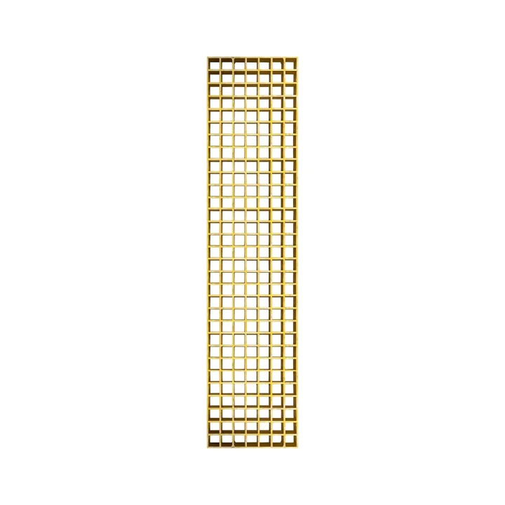 Stopnie schodowe przemysłowe z kraty FRP 270×1200×38mm odporne na korozję