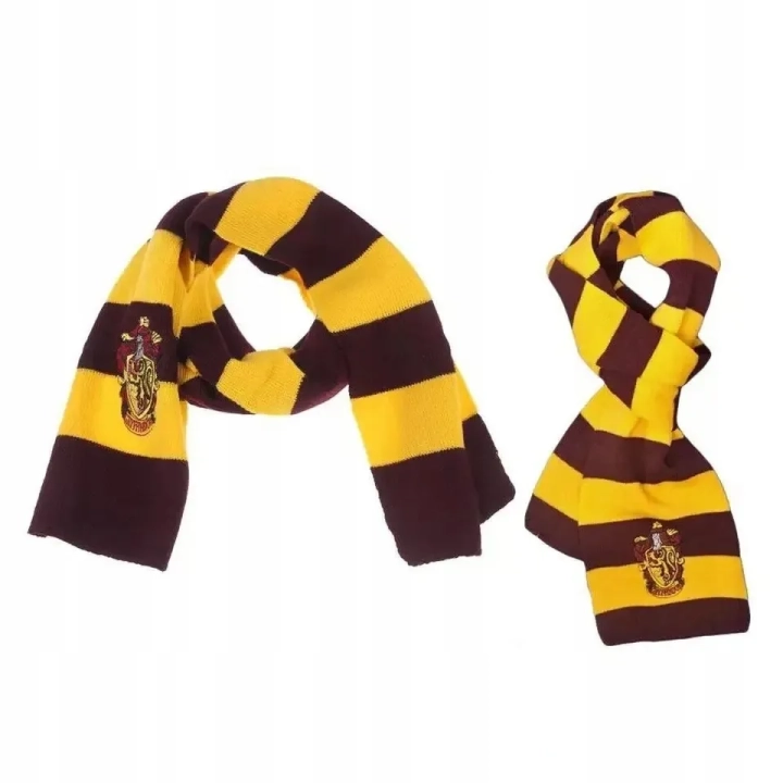 Szalik Harry Potter Gryffindor 180x16 cm ciepły szalik dla fanów serii o młodym czarodzieju