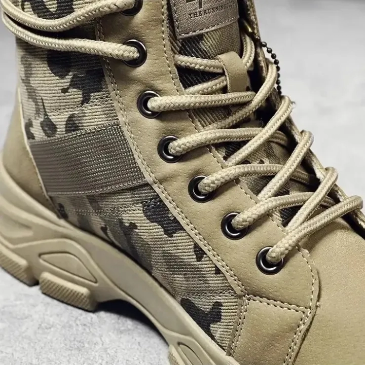Buty taktyczne, buty za kostkę, rozmiar 44 khaki (27,5cm na 43)