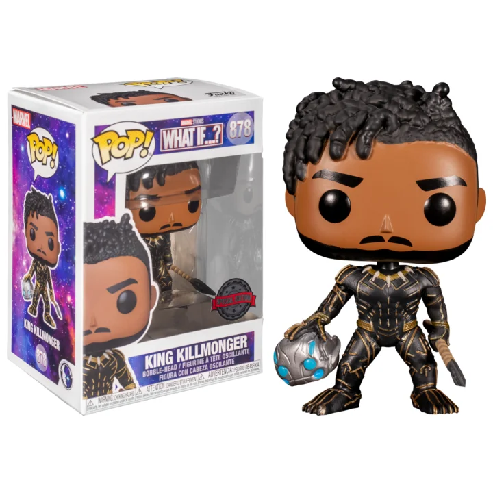 Funko POP! What if King Killmonger 878 Specjal Edition