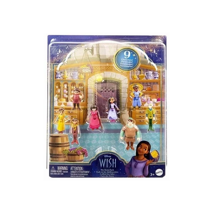 Mattel Disney Wish The Teens Pack Figurki 9szt 5cm