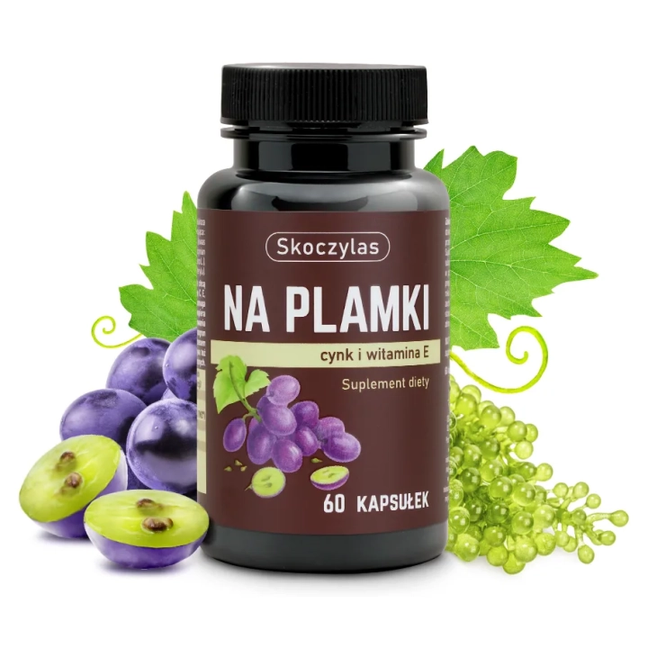 NA PLAMKI cynk, beta karoten, witamina E