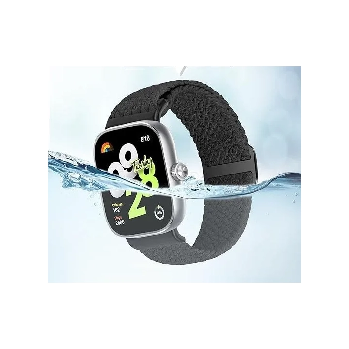 Paski do Xiaomi Redmi Watch 4/5/Band 8 Pro/9 Pro plecione nylonowe 2 szt