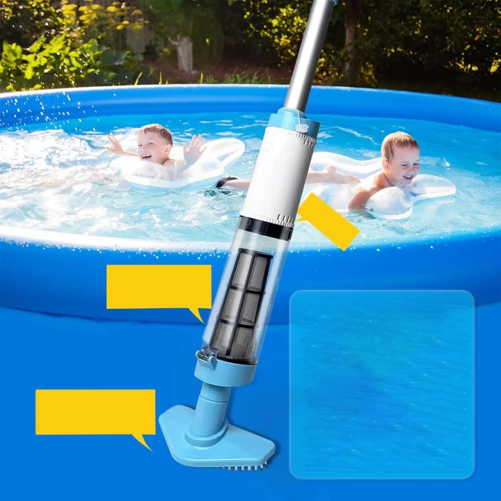 UŻYWANE Odkurzacz basenowy PoolyPoly 1822 bezprzewodowy do basenu i jacuzzi