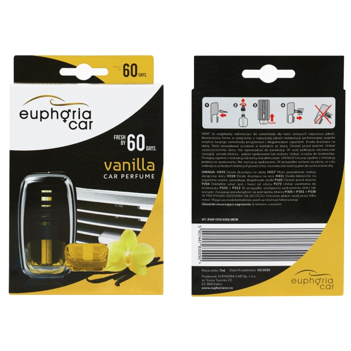 60 DAYS EUPHORIA CAR VANILLA