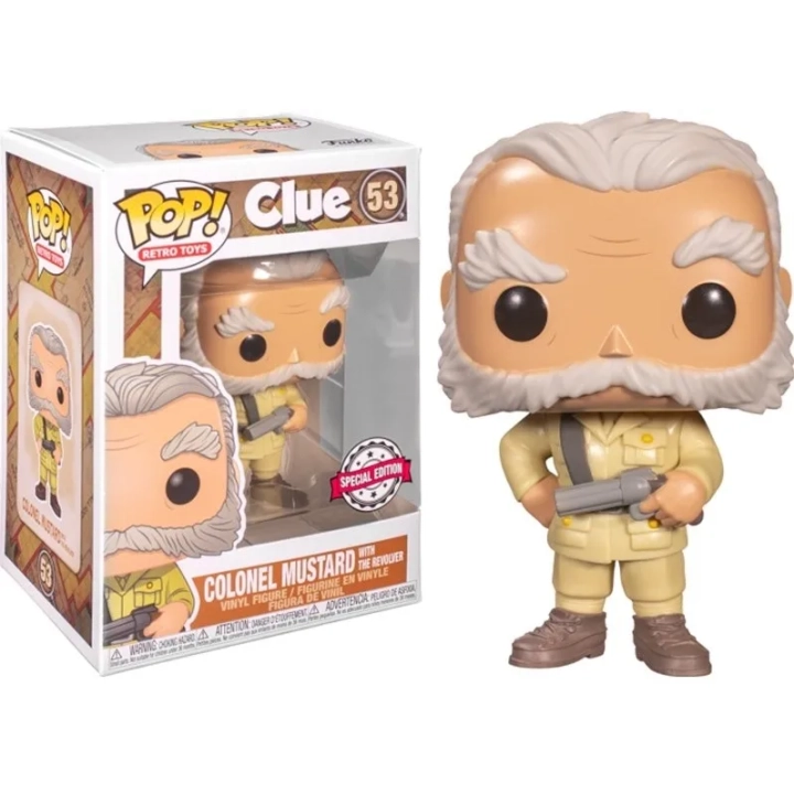 Funko POP! Retro Toys Clue Colonel Mustard 53 SE