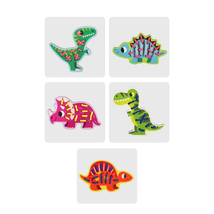 GRA LOGICZNA ZRĘCZNOŚCIOWA PRZEPLATANKA DINOZAURY JHTOY-428