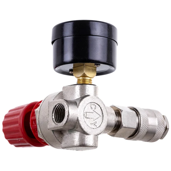 Reduktor do kompresora Sprężarki Pod Pistolet Lakierniczy 1/4 Szybkozłączka