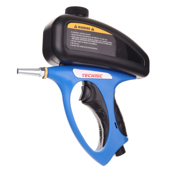 Piaskarka Pistolet Piaskowania Pneumatyczny Korund 2kg Dysza Metalowa