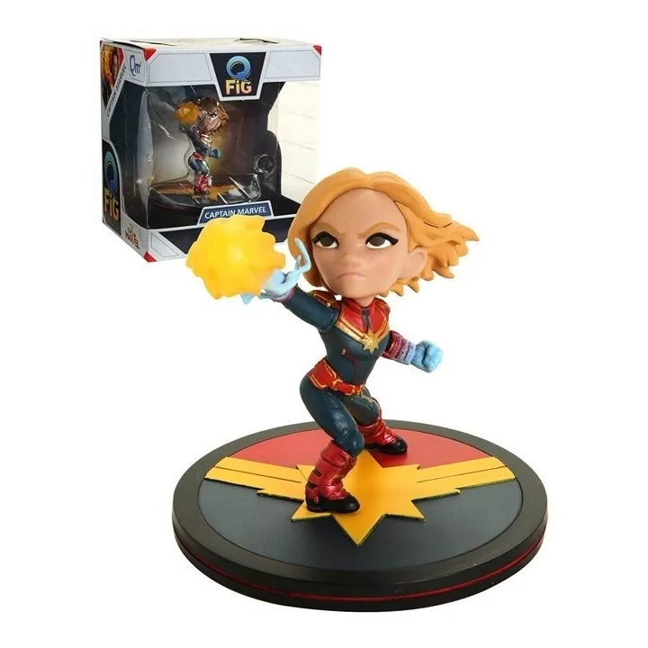 Marvel Captain Kapitan Marvel Q Fig figurka 9cm