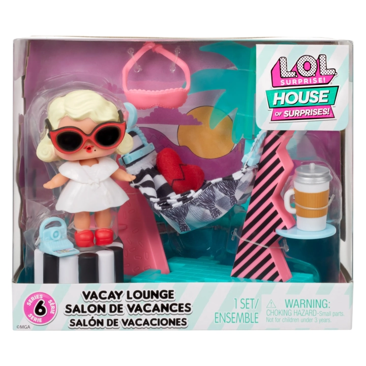 L.O.L. Surprise Wakacyjny dom Vacay Lounge Baby