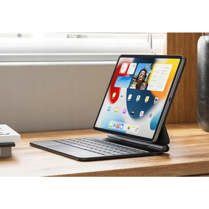 Klawiatura Earto do iPad Air 11 2024 (M2) QWERTY, 7 kolorów, Powystawowy