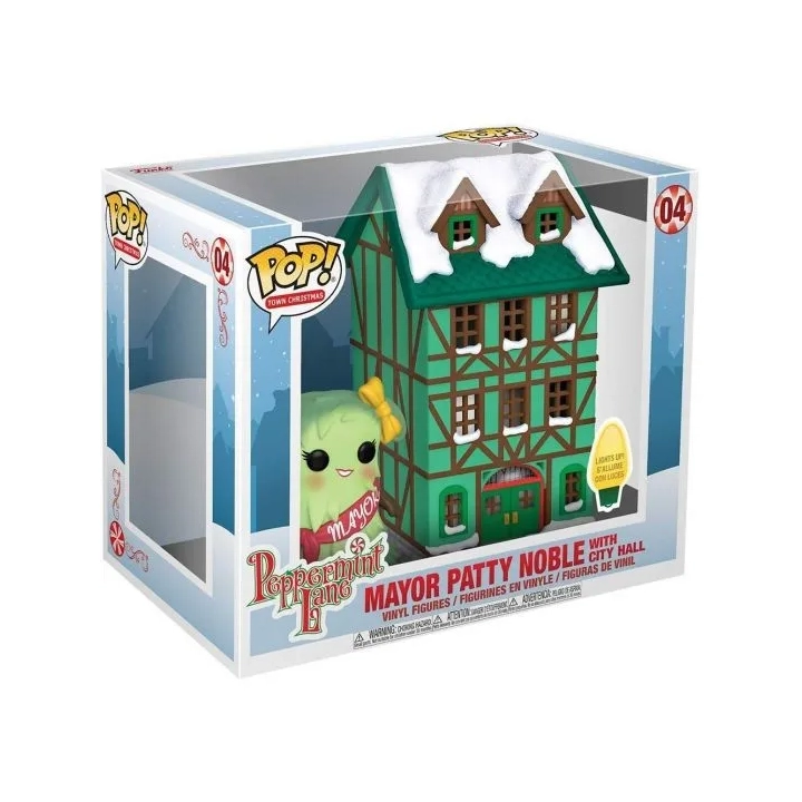 Funko POP! Town Christmas Mayor Patty Noble light
