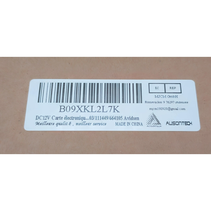 Karta elektroniczna Alisontech CA2B9 V1.10 do bram przesuwnych Avidsen