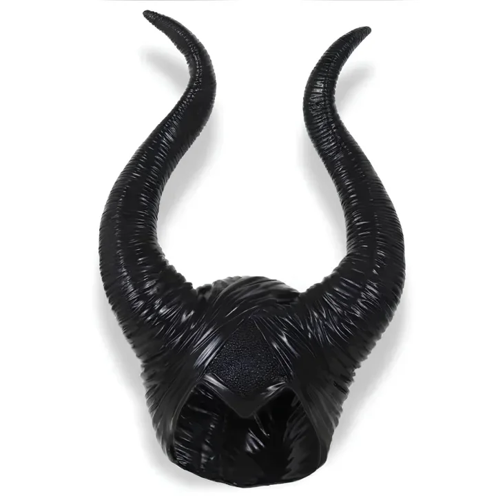 Rogi Maleficent cosplay czarnych nastolatków akcesoria do przebierania się za postać Maleficent, lekkie i wygodne rogi dla dzieci i dorosłych