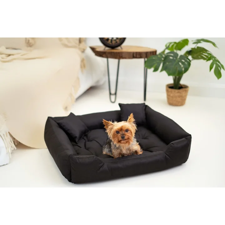 Legowisko dla psa kojec ECCO 55x45 cm wodoodporne czarne