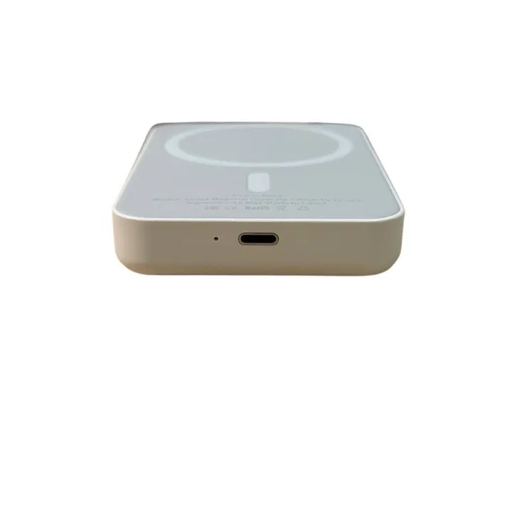 Powerbank MagSafe bezprzewodowy do IPhone 5000 mAh biały