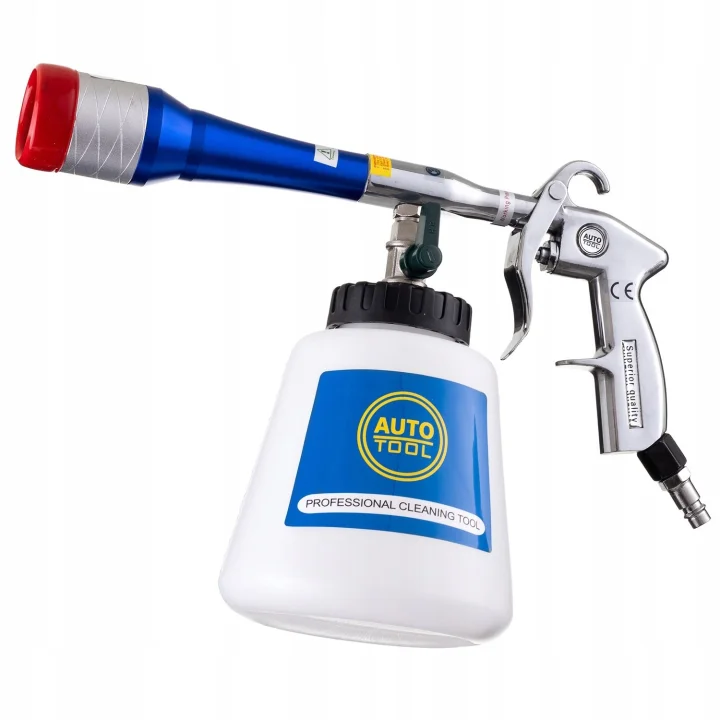 Pistolet Prania Tapicerki HCL-26 efekt tornada gumowa osłona metalowa dysza