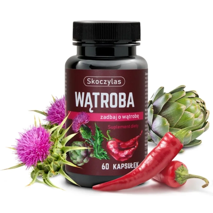 WĄTROBA ostropest, karczoch, kapsaicyna