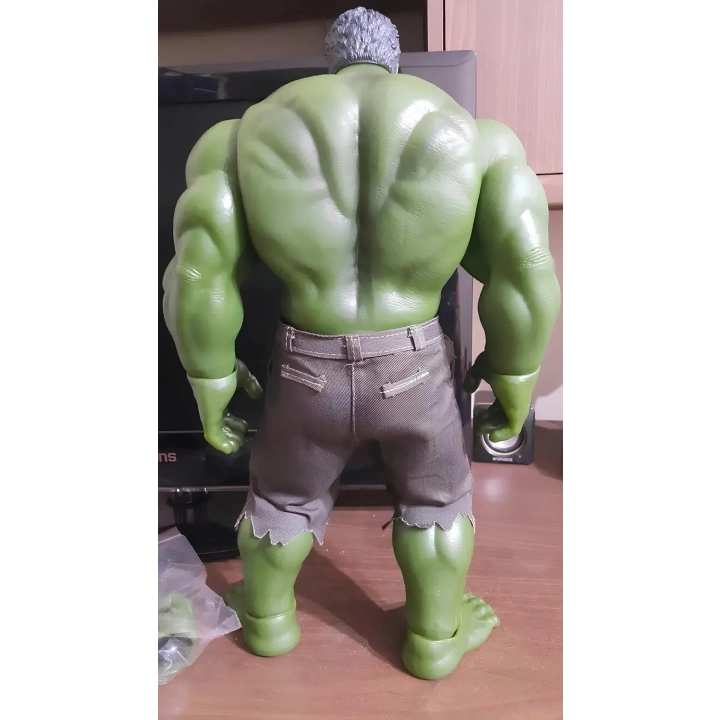 Duża figurka Hulk z uniwersum Avengers 42 cm realistyczna kolekcjonerska zabawka z ruchomymi elementami