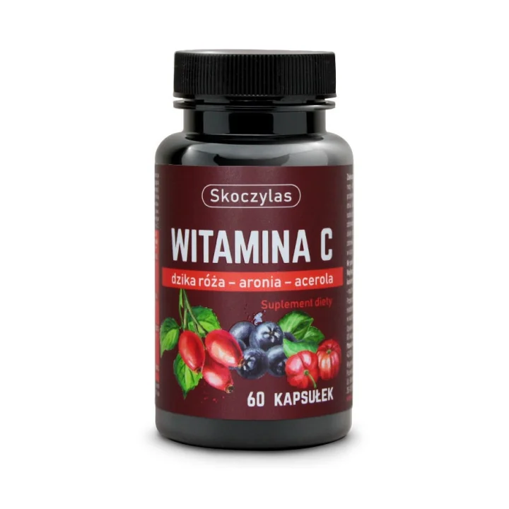 WITAMINA C TRIO dzika róża, aronia, acerola