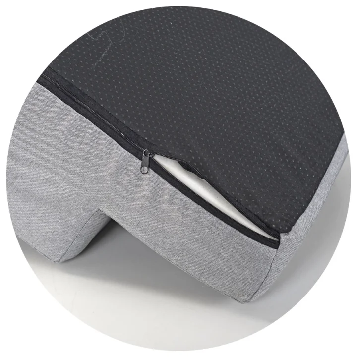 Schody 4 stopniowe rozbieralne, antyslip 60x40x30 cm len szary