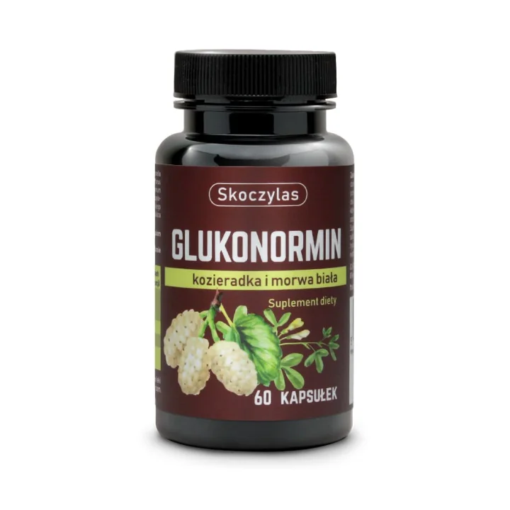 GLUKONORMIN kozieradka, morwa, cynamonowiec