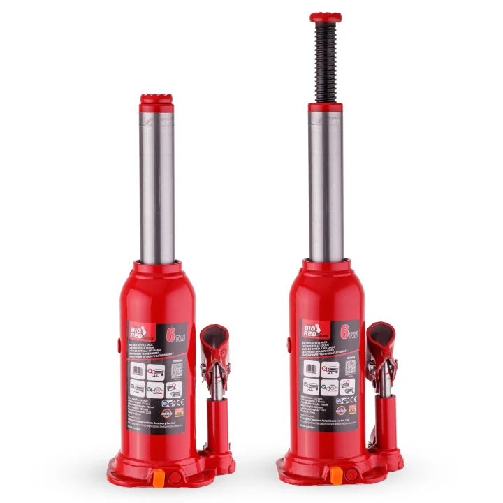 PODNOŚNIK SAMOCHODOWY SŁUPKOWY HYDRAULICZNY 6 TON 402mm WALIZKA 6000KG