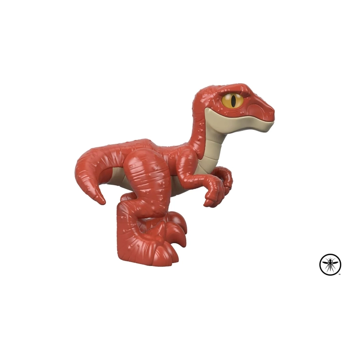 Imaginext Jurassic World Baby Dino Raptor Red 7cm