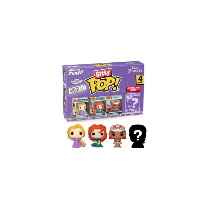 Funko Bitty POP! Disney Princess Rapunzel 2cm 4pak