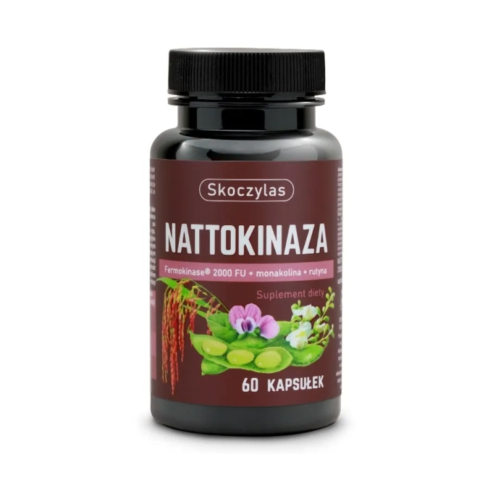 NATTOKINAZA Fermokinase® 2000 FU, monakolina, rutyna