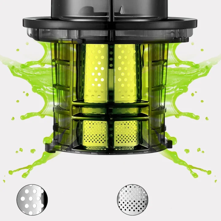 Wyciskarka AOBOSI, 200 W, 60 dB, funkcja cofania, Powystawowy