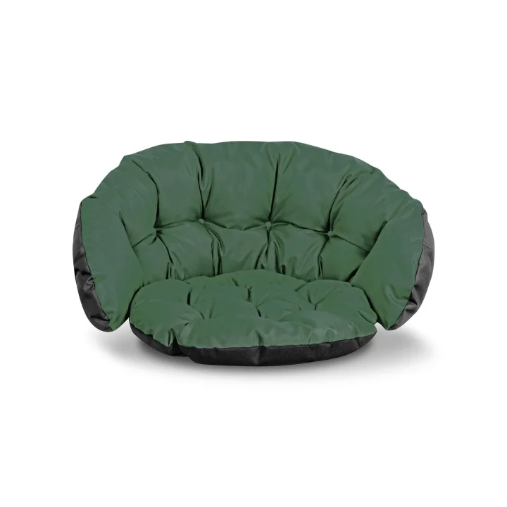 Zestaw ogrodowy 2x122x40cm + 190x40cm na krzesło kanapę huśtawkę meble rattanowe wodoodporny zielony