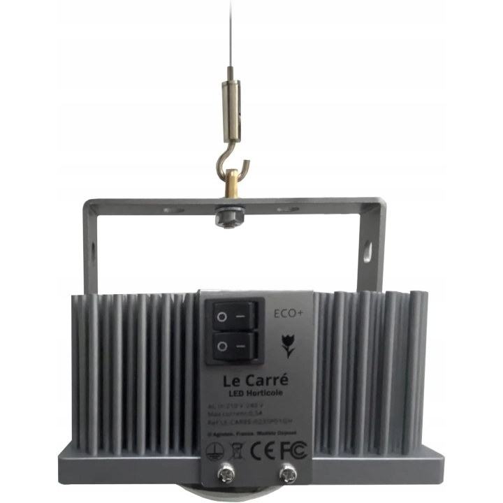 Lampa wisząca do uprawy roślin Agrotek Le Carre 210V-240V 0,5A 023SP01GH